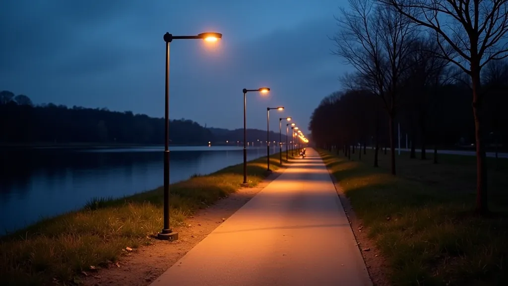Krantinių takų LED apšvietimas
